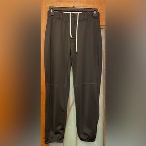 Alleson Athletic Black Kids Youth Baseball Pants Size small